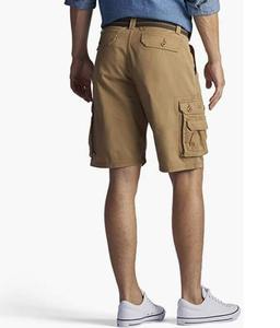 กางเกงขาสั้นผ้าฝ้ายทอลายทแยงสำหรับผู้ชายกางเกงขาสั้นสำหรับกิจกรรมกลางแจ้ง - Product Image 4