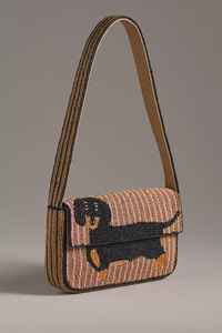 Beaded Magnolia <b>Bag</b>, Floral Beaded Purse, <b>White</b> Flower Handbag, Spring <b>Shoulder</b> <b>Bag</b>, Summer Beaded Purses, Handmade Floral - Product Image 3