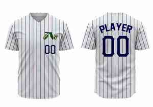 Sublimación personalizada Conjunto de camiseta de béisbol Impreso digital Transpirable Uniforme - Product Image 2