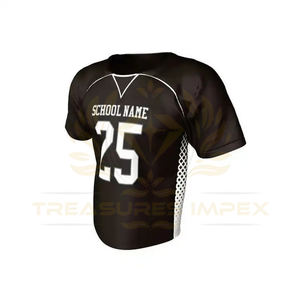 Maillots de lacrosse personnalisés en maille 100 % polyester respirant et à séchage rapide, col en V, dos nageur, unisexe, fabriqués au Pakistan - Product Image 6
