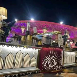 Contadores de catering LED de acero inoxidable de primera calidad Soluciones de exhibición de buffet modernas duraderas y personalizables King - Product Image 5