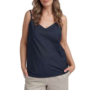 Camiseta sin Mangas de Algodón Simple y Sexy para Mujer, Top Delgado, Top Básico Combinable con Todo para Mujer - Product Image 1
