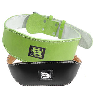 Cinturón de cuero personalizable para levantamiento de pesas, equipo de fitness unisex con protección de cintura ajustable, logotipo personalizable - Product Image 3