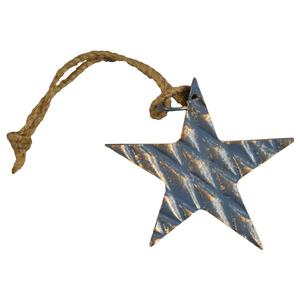 12 pulgadas Metal estrella árbol de Navidad adorno superior espejo estrella de cinco puntas decoración árbol de Navidad estrella dorada Decoración - Product Image 5