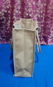 Sac fourre-tout en jute 17*14*6 avec deux poignées ouvertes pour les fêtes d'anniversaire et de mariage comme cadeau pour elle (plage) Caractéristiques Lettre Décoration - Product Image 4