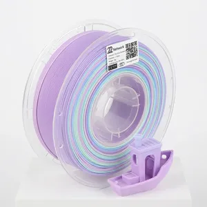 Filamento PLA Mate Arcoíris de Alta Calidad, el Más Vendido, para Impresora 3D, Fabricación ODM/OEM, 1.75mm/2.85mm - Product Image 3