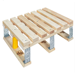 Vente en gros Euro Standard Wood Pallet New Pine 1200X800 Livraison rapide Acheter en stock à bas prix Plastic Material 4-Way Entry - Product Image 6