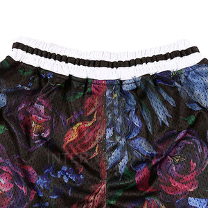 Pantalones Cortos de Malla con Logotipo Personalizado, Estilo Hip Hop, para Hombre, Verano, Entrenamiento, Fitness, Deportes, Baloncesto, Gimnasio, Cintura Alta Elástica con Bolsillo - Product Image 4