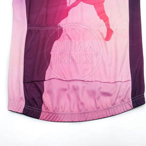 เสื้อขี่จักรยานผ้าโพลีเอสเตอร์100% พิมพ์ชื่อแบบกำหนดเอง - Product Image 5