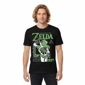 Camiseta Deportiva The Legend of Zelda Link to the Past, 100% Algodón Premium, Diseño Estampado, Peso de la Tela 220-240 Gramos - Product Image 2