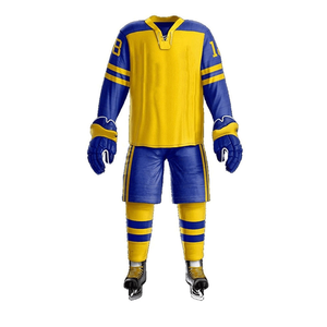Personalized logo Cut & <b>Sew</b> Hot Price Ice Hockey Uniform Hot Style Custom Label Wholesale Ice Hockey Uniform - Product Image 3