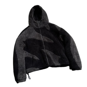 Jersey de lana de peso pesado de alta calidad OEM al por mayor Sudadera con capucha de gran tamaño para hombres y mujeres proveedor de sudaderas de calle - Product Image 1