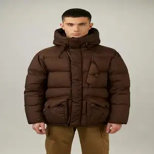 사용자 정의 남성 여성 일반 후드 광택 반짝이 패딩 재킷 퀼트 다운 재킷 겨울 따뜻한 아웃웨어 경량 다운 코트