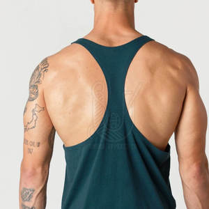 เสื้อผ้าออกกำลังกาย ผลิตในปากีสถาน ผ้าถัก ระบายอากาศดี เสื้อกล้ามลำลองสำหรับออกกำลังกาย ขายตรงจากโรงงาน รับสั่งตัดตามขนาด ชุดฤดูร้อน - Product Image 6