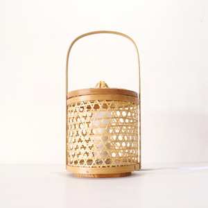 Vietnam Bamboo Lampshades Natural Handmade Bamboo <b>Table</b> <b>Lamp</b> <b>Shade</b> Decor Bedroom Living Room - Product Image 5