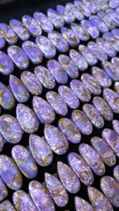 Pierre précieuse en charoïte de haute qualité, pierre naturelle polie, taille personnalisée, vente en gros directe de l'usine Ibrahim Gems - Product Image 5