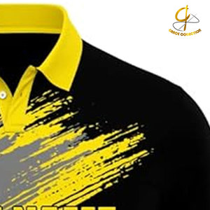 เสื้อคริกเก็ตพิมพ์ลายสีสันสดใสแบบซับลิเมชั่นเต็มตัว พร้อมขนาดที่ปรับแต่งได้และผ้าฝ้าย 100% สำหรับผู้ชาย - Product Image 4