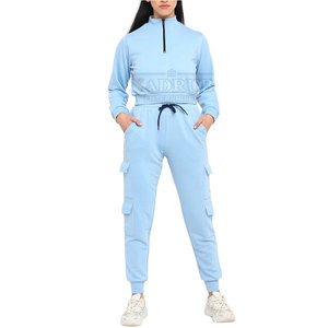Survêtements légers pour femmes Oem Service Slim Fit en coton et polyester pour adultes - Product Image 1