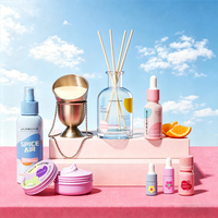 Fabricant d'emballages de parfums pastel modernes, boîte d'huile essentielle avec logo personnalisé, flacon vaporisateur, OEM ODM OBM, approvisionnement en gros