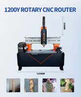 Routeur CNC rotatif de haute précision pour machine cylindrique à tête unique en bois métallique