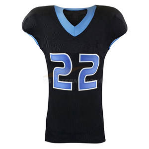 Uniformes de football américain de sublimation de qualité supérieure maillots d'entraînement en gros avec logo et numéros du nom de l'équipe - Product Image 2