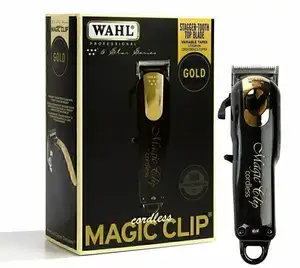 Bán hàng mới cho WAHL-Clip ma thuật không dây 5 sao Chuyên Nghiệp W/Stand-phiên bản vàng giới hạn-mới