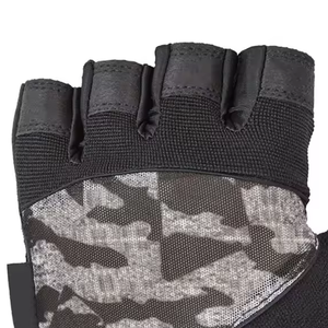 Demi-doigt poids lourd Sports exercice haltérophilie mitaines musculation entraînement Sport entraînement gants pour unisexe - Product Image 4