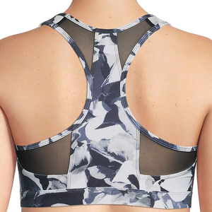 High Quality Raccoon Sports Women Racerback High for Breathable Waterproof Sports <b>Bra</b> 82% Polyester/18% Spandex Sublimated - Product Image 3