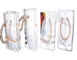 Sac à main Lowellcraft en papier recyclé à motif géométrique moyen - Pas cher - Product Image 1