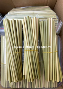 Pajitas de césped natural desechables de Eco2go Vietnam, papel ecológico y material de PC, accesorios de barra en caja de embalaje - Product Image 4