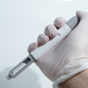 Pena Injeksi Sekali Pakai PVC Medis yang Dapat Disesuaikan Sepenuhnya |   Kartrid 3mL |   Panjang Jarum yang Dapat Disesuaikan (4mm/6mm/8mm) |   Internal - Product Image 4