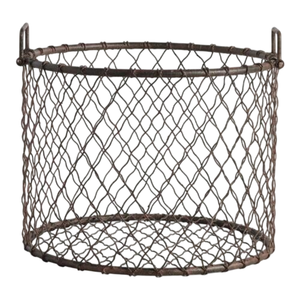 Canasta para Huevos de Metal Negra, Diseño de Gallina, Decorativa, con Asa, para Almacenamiento en la Cocina, Uso en Granjas, Suministro de Fábrica - Product Image 2