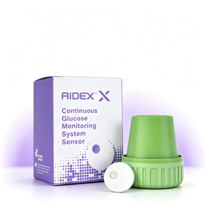 Système <span class=keywords><strong>de</strong></span> surveillance continue du glucose AiDEX X, <span class=keywords><strong>capteur</strong></span> compatible avec l'application Bluetooth <span class=keywords><strong>en</strong></span> temps réel pendant 14 jours - Product Image 2