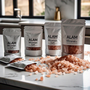 Sal rosa del Himalaya orgánica protegida por HACCP Granos finos y gruesos Embalaje personalizado Fuente rica de vitaminas minerales complejos - Product Image 3