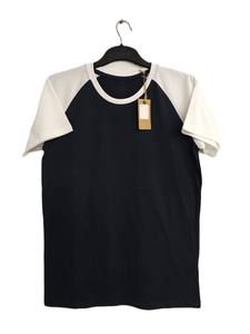 เสื้อยืดผ้าฝ้ายโพลีเอสเตอร์สำหรับผู้ชายผ้าถักสีพื้นแห้งเร็วระบายอากาศได้ดี - Product Image 2