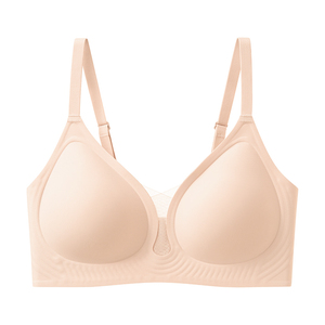 Soutiens-gorge sexy à croisillons pour femmes, sans armatures, bonnet complet, soutien-gorge sans couture, soutien-gorge de tous les jours - Product Image 2