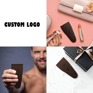 Meilleure qualité 4 pouces en acier inoxydable manucure ciseaux de soin des ongles lame incurvée ciseaux à cuticules pointus pointus avec pochette - Product Image 2