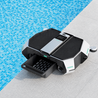Addotron SE PRO, Limpiador Robótico de Piscinas Automático con Energía Solar, Batería Grande de 9600mAh, Control por Aplicación
