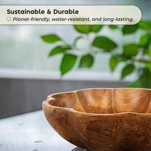 ชามไม้สไตล์ญี่ปุ่นสำหรับใส่ข้าวชามสลัดเครื่องใช้บนโต๊ะอาหารสำหรับเด็ก - Product Image 3