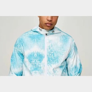 ชุดเสื้อแจ็กเก็ตกันลมสำหรับผู้ชายเสื้อมีฮู้ดและกางเกงขาสั้นกันลมสำหรับฤดูใบไม้ร่วง - Product Image 3