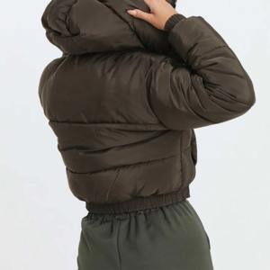 Chaqueta acolchada de alta calidad para mujer, chaqueta acolchada informal de Invierno para mujer, abrigos de burbujas para mujer - Product Image 3