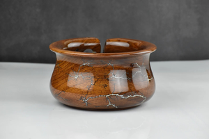 ชามไหมพรมโรสวู้ดทำด้วยมือชามไหมพรมลายลิคเทนเบิร์กอีพ็อกซี่ใช้งานได้ของขวัญคริสต์มาสและของขวัญวันแม่ - Product Image 5