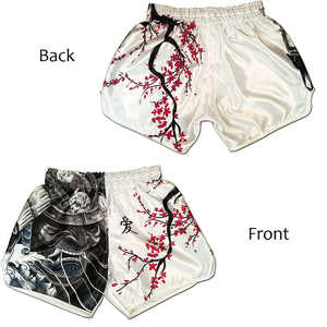 Los pantalones cortos de boxeo MMA 2024 más vendidos, Impresión de logotipo personalizado, sublimación, diseños personalizados, tamaño XXS, malla, uso en gimnasio, servicio OEM disponible - Product Image 4