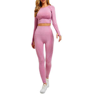 Kivotech Cheap Price Comfortable Gym Fitness Work Out <b>Sets</b> Fitness <b>Sets</b> Quick-Drying <b>Sports</b> <b>Bra</b> Yoga Pants Two-Piece Yoga <b>Sets</b> - Product Image 1