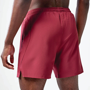 Pantalones cortos ligeros de tela absorbente de humedad, de 5 pulgadas, con paneles laterales de contorno y pantalones de malla interior - Product Image 3