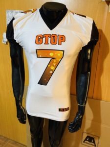 High Quality Custom Embroidery American Football Jersey Set Good Quality Sublimation Padded Pant <b>Socks</b> Breathable Plus Size - Product Image 6