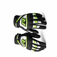 Guantes de Carreras MX Unisex Personalizados, de Dedo Completo, Resistentes al Desgaste, Elásticos, de Verano, de Algodón con Recubrimiento de Poliuretano, Cierre de Hebilla, para Motocicleta