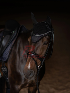 Cómodo, ligero, gorro de oreja de caballo de ganchillo, tela lavable transpirable, fabricación de Pakistán, protector elegante, gorro de mosca - Product Image 2