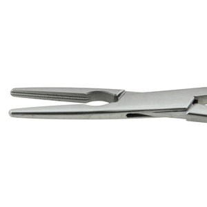KOUNAIN Pince chirurgicale cardiovasculaire manuelle 165 mm en acier inoxydable, instrument multi-usage droit DeBakey-Rankin, ensemble d'instruments Atrauma - Product Image 5
