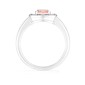 Bague en argent sterling 925 sertie de zircon, forme ovale, finition classique, tendance, élégante, pour mariage et soirée - Product Image 4